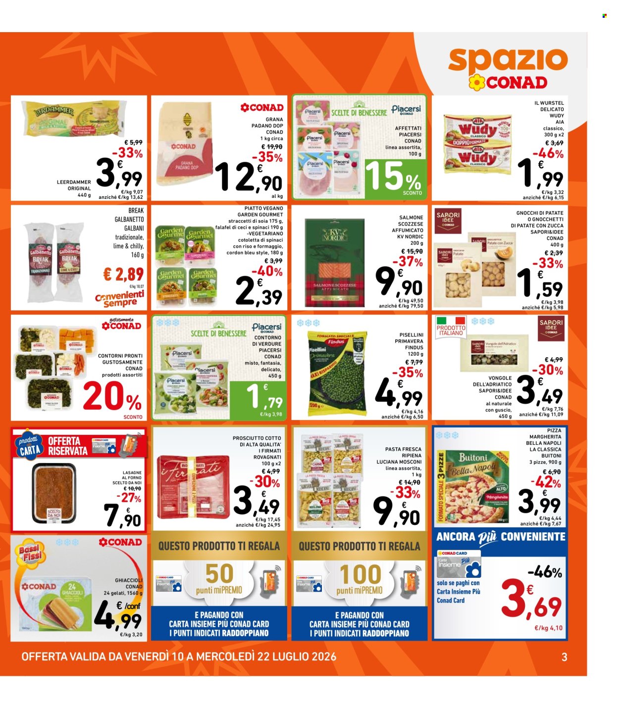 Volantino Spazio Conad - 10/7/2026 - 22/7/2026. Pagina 3