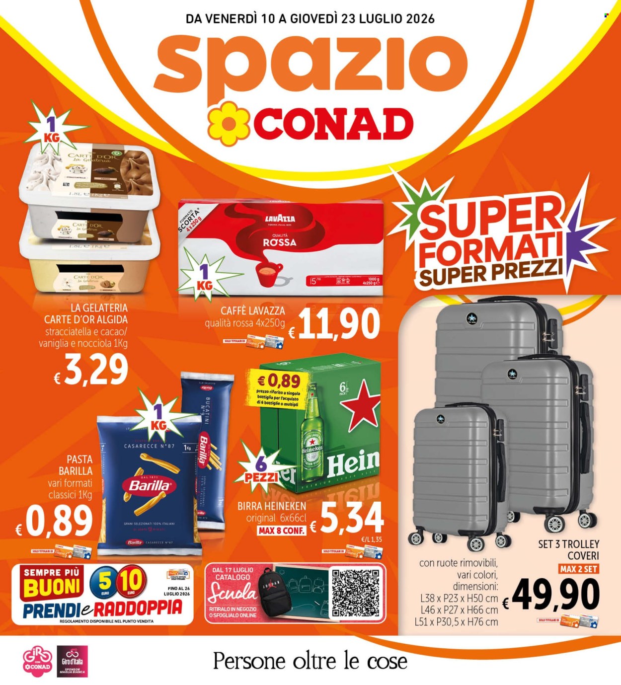 Volantino Spazio Conad - 10/7/2026 - 23/7/2026. Pagina 1