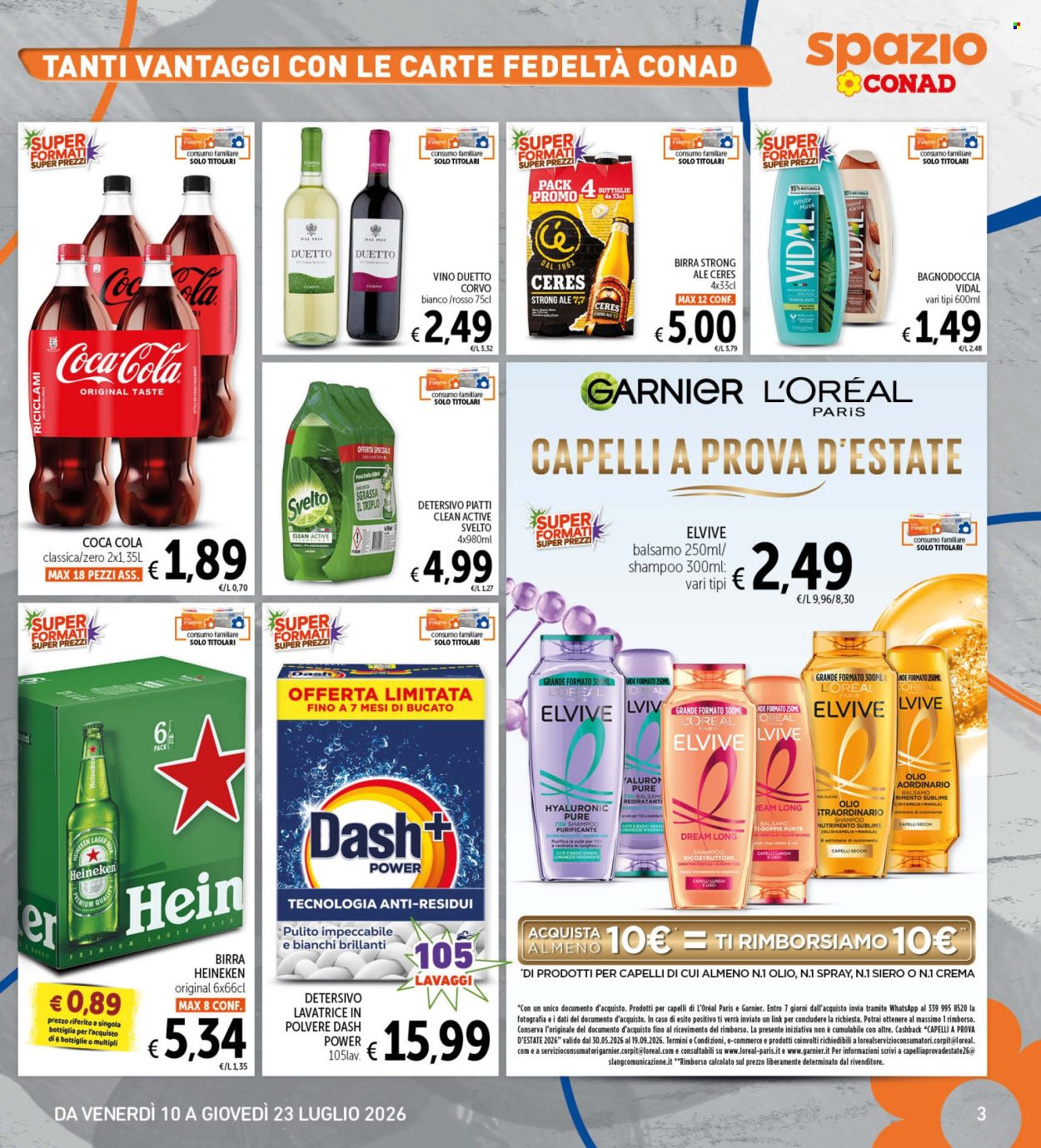 Volantino Spazio Conad - 10/7/2026 - 23/7/2026. Pagina 3