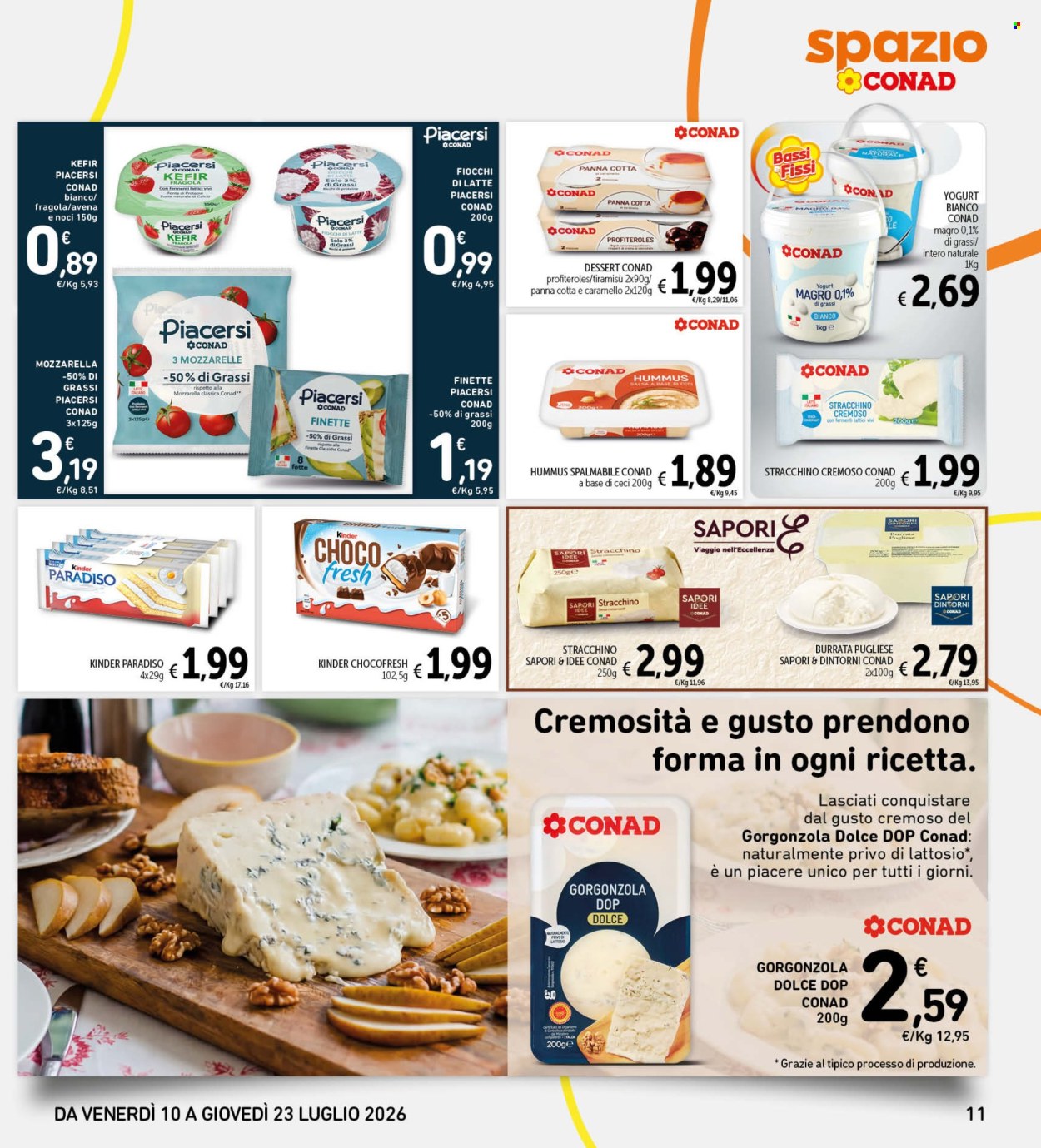 Volantino Spazio Conad - 10/7/2026 - 23/7/2026. Pagina 11