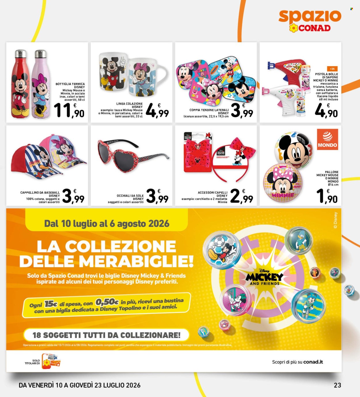 Volantino Spazio Conad - 10/7/2026 - 23/7/2026. Pagina 23