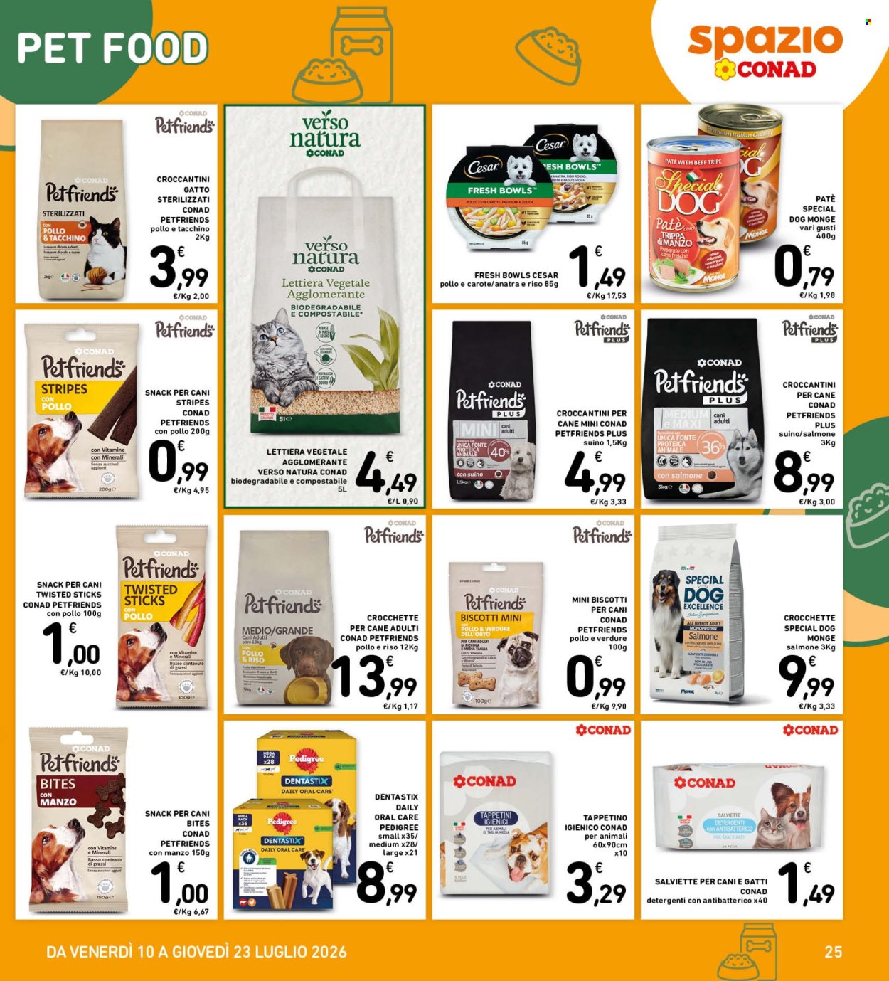 Volantino Spazio Conad - 10/7/2026 - 23/7/2026. Pagina 25