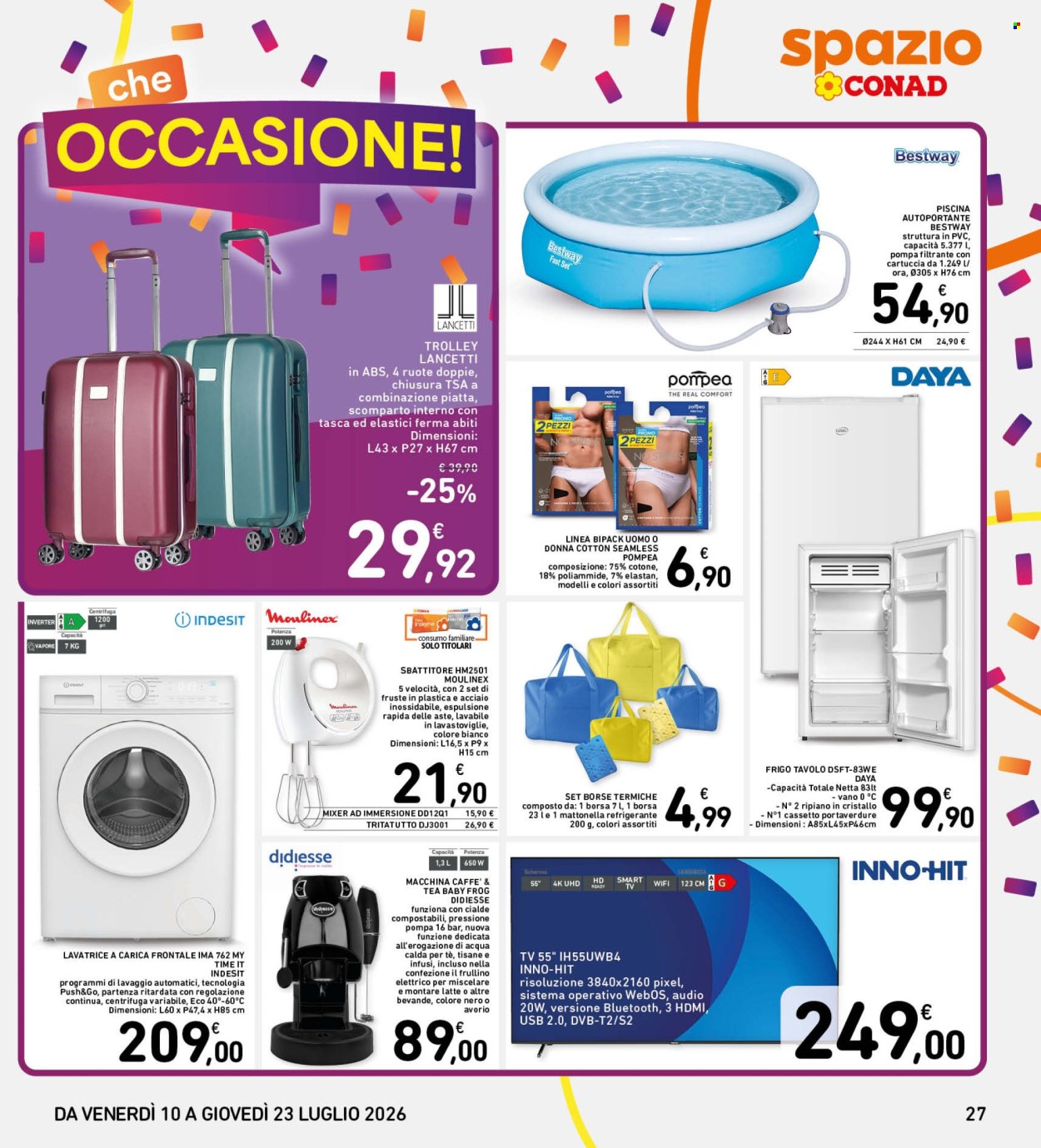 Volantino Spazio Conad - 10/7/2026 - 23/7/2026. Pagina 27