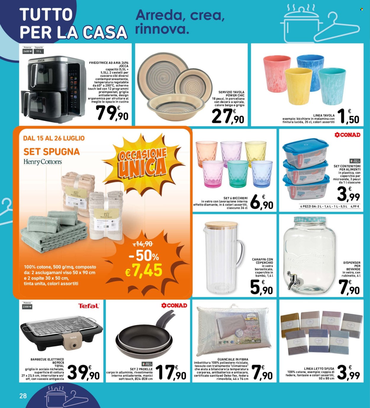 Volantino Spazio Conad - 10/7/2026 - 23/7/2026. Pagina 28