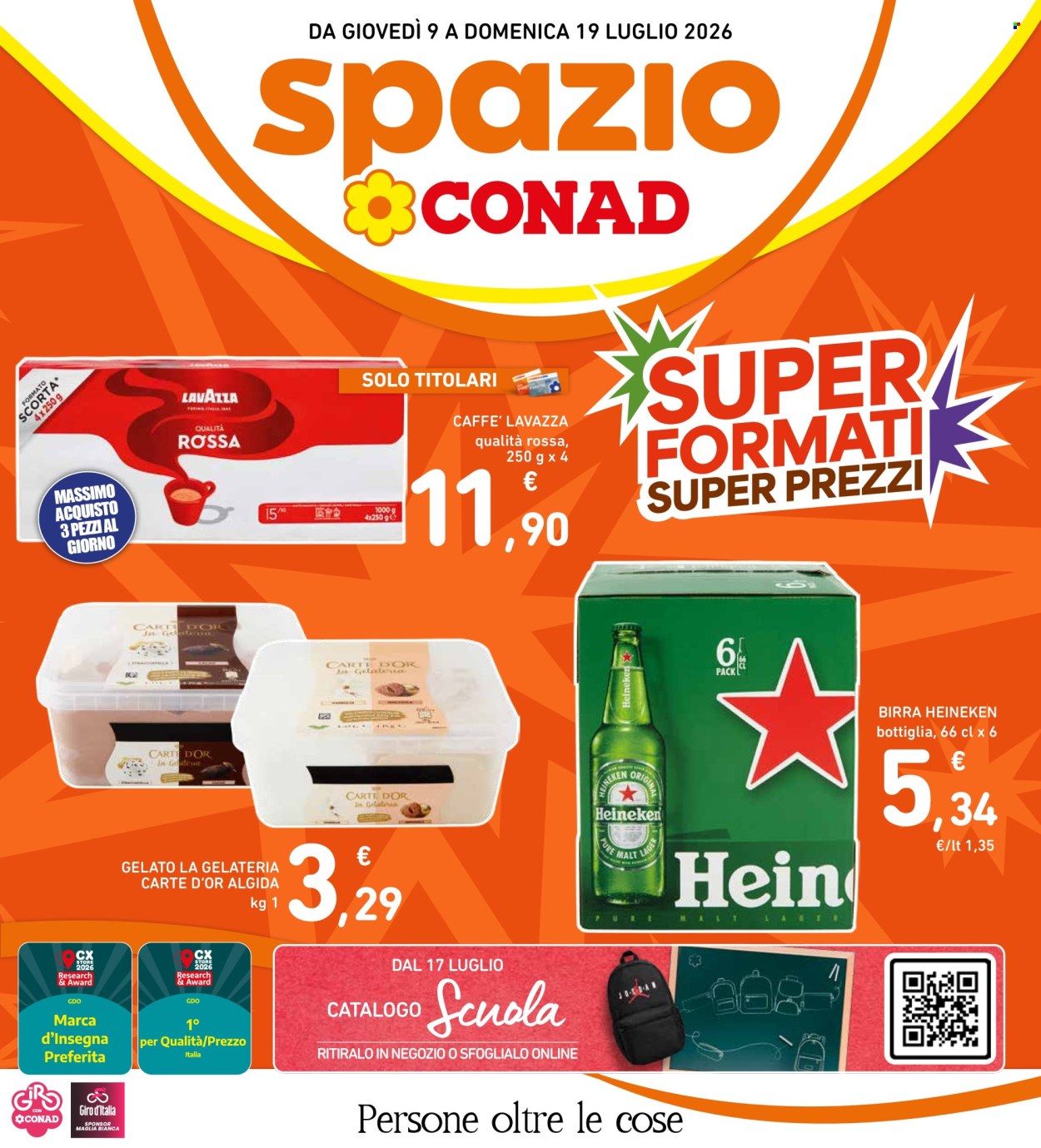 Volantino Spazio Conad - 9/7/2026 - 19/7/2026. Pagina 1