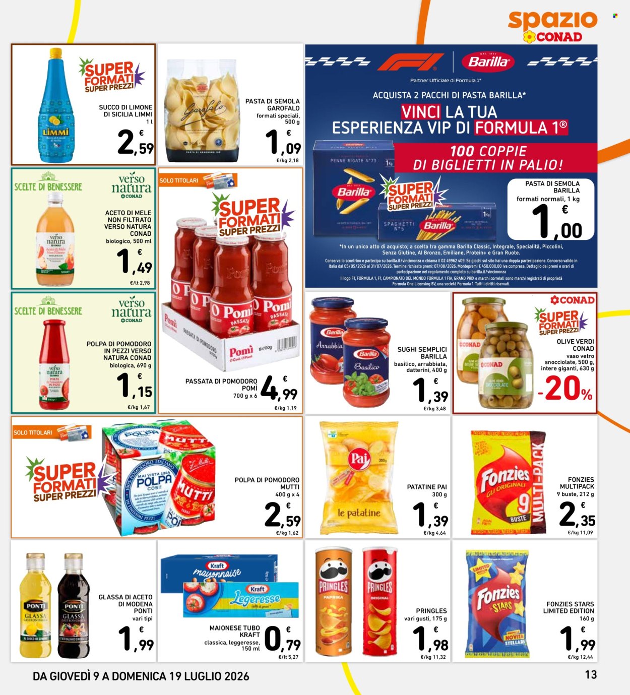 Volantino Spazio Conad - 9/7/2026 - 19/7/2026. Pagina 13