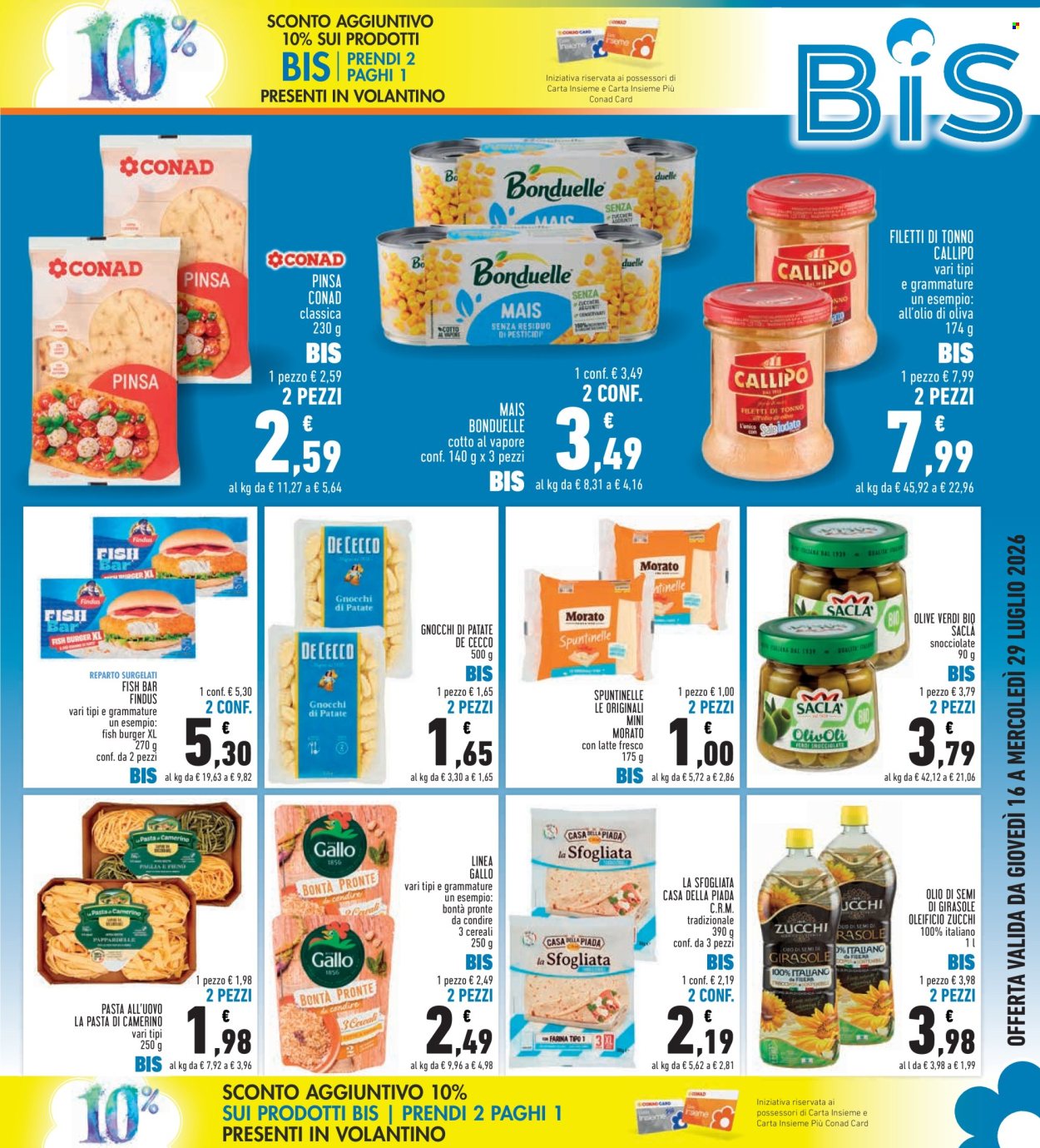 Volantino Conad - 16/7/2026 - 29/7/2026. Pagina 3