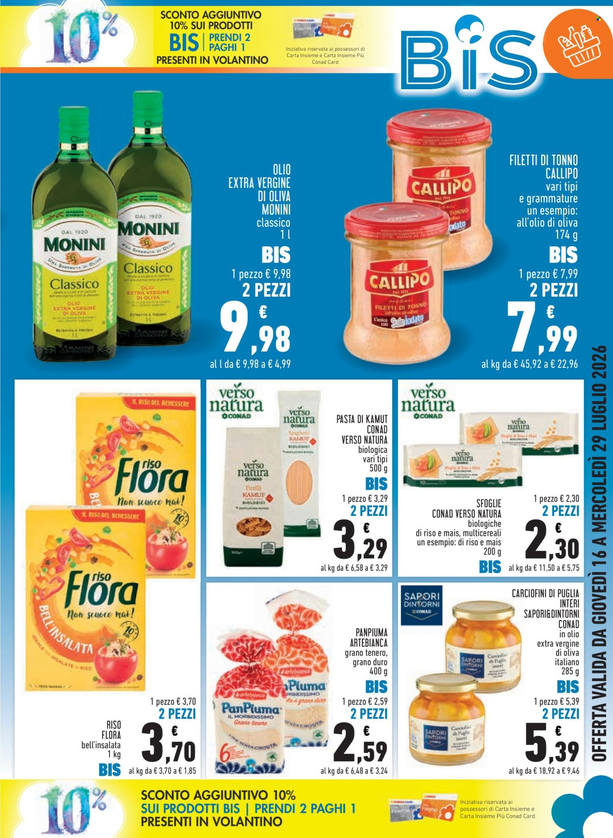 Volantino Conad - 16/7/2026 - 29/7/2026. Pagina 3