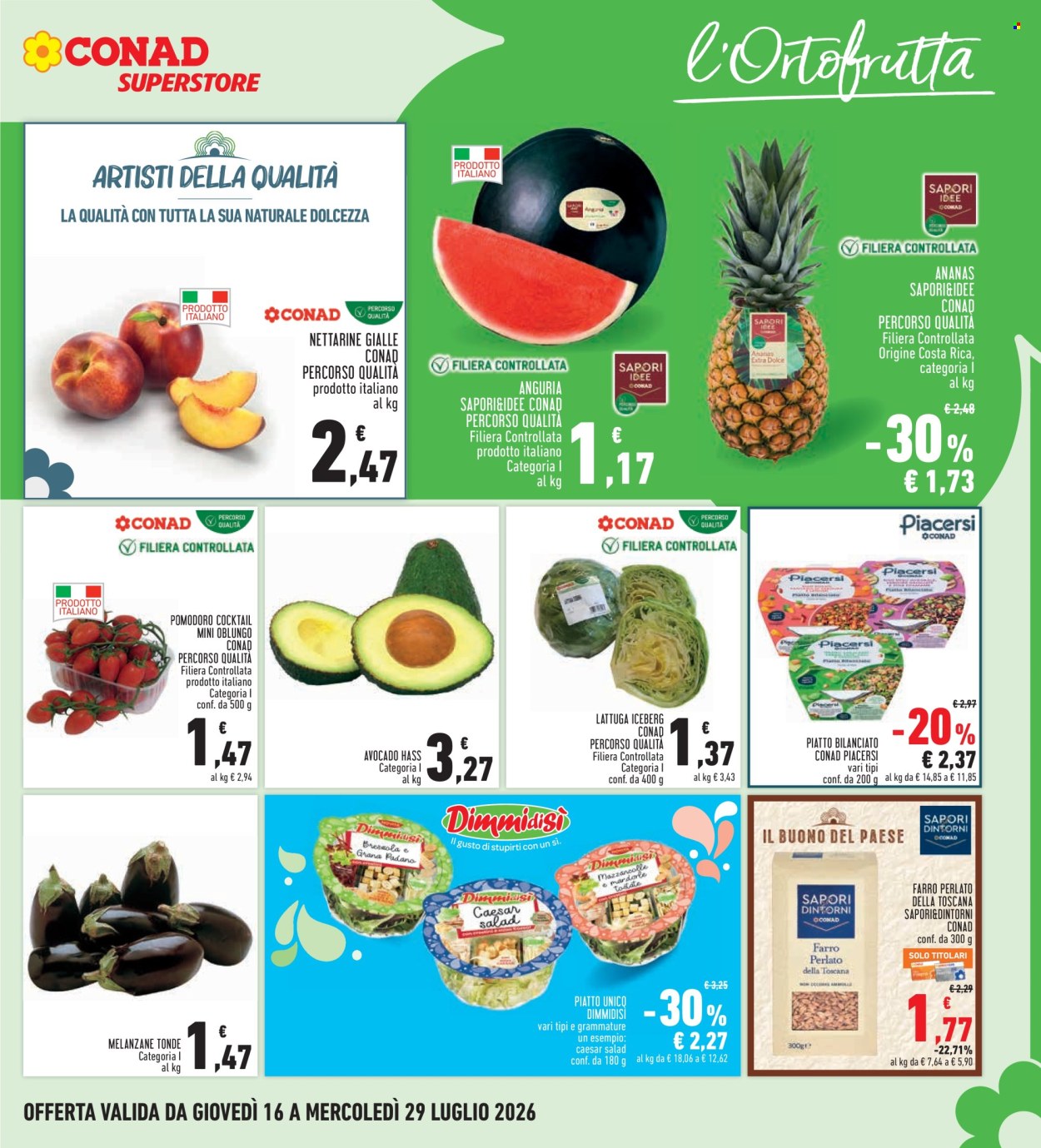 Volantino Conad - 16/7/2026 - 29/7/2026. Pagina 11
