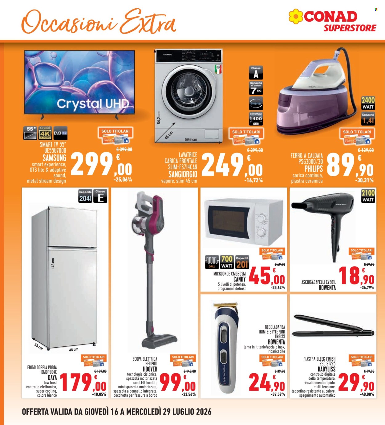 Volantino Conad - 16/7/2026 - 29/7/2026. Pagina 28