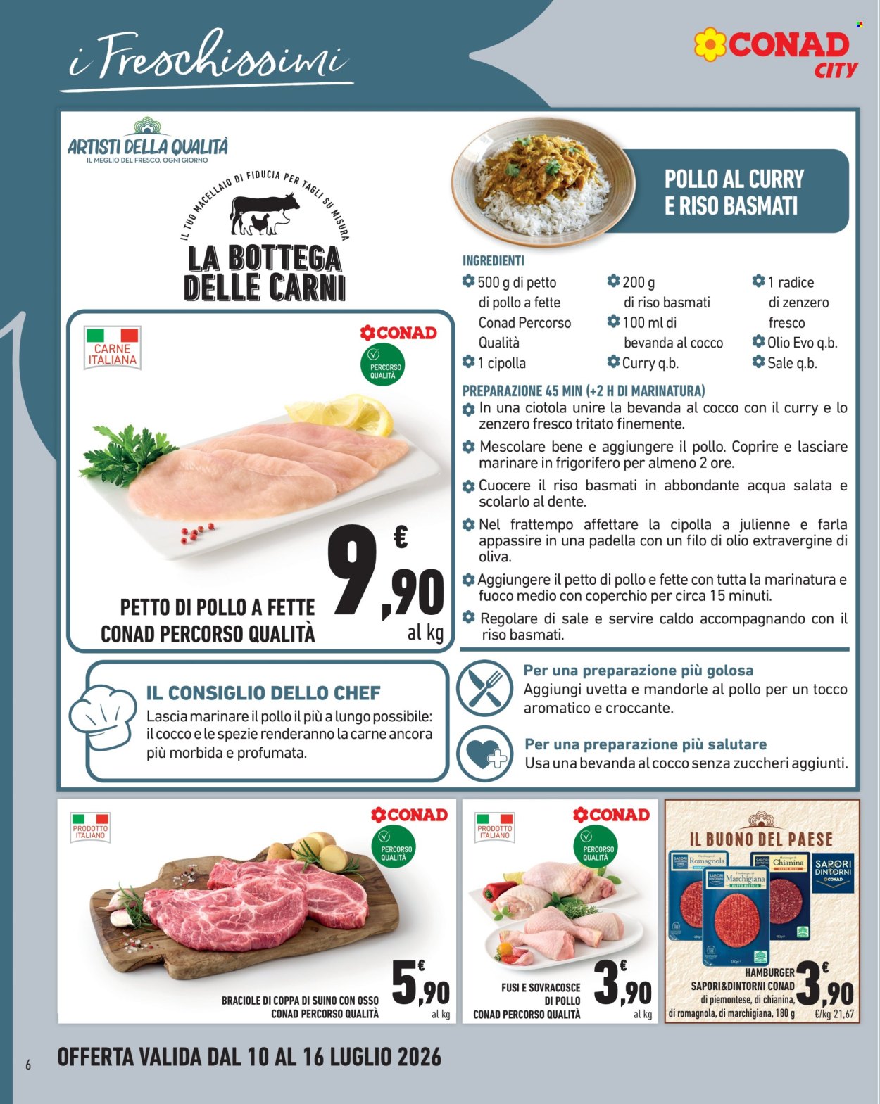 Volantino Conad City - 10/7/2026 - 16/7/2026. Pagina 6