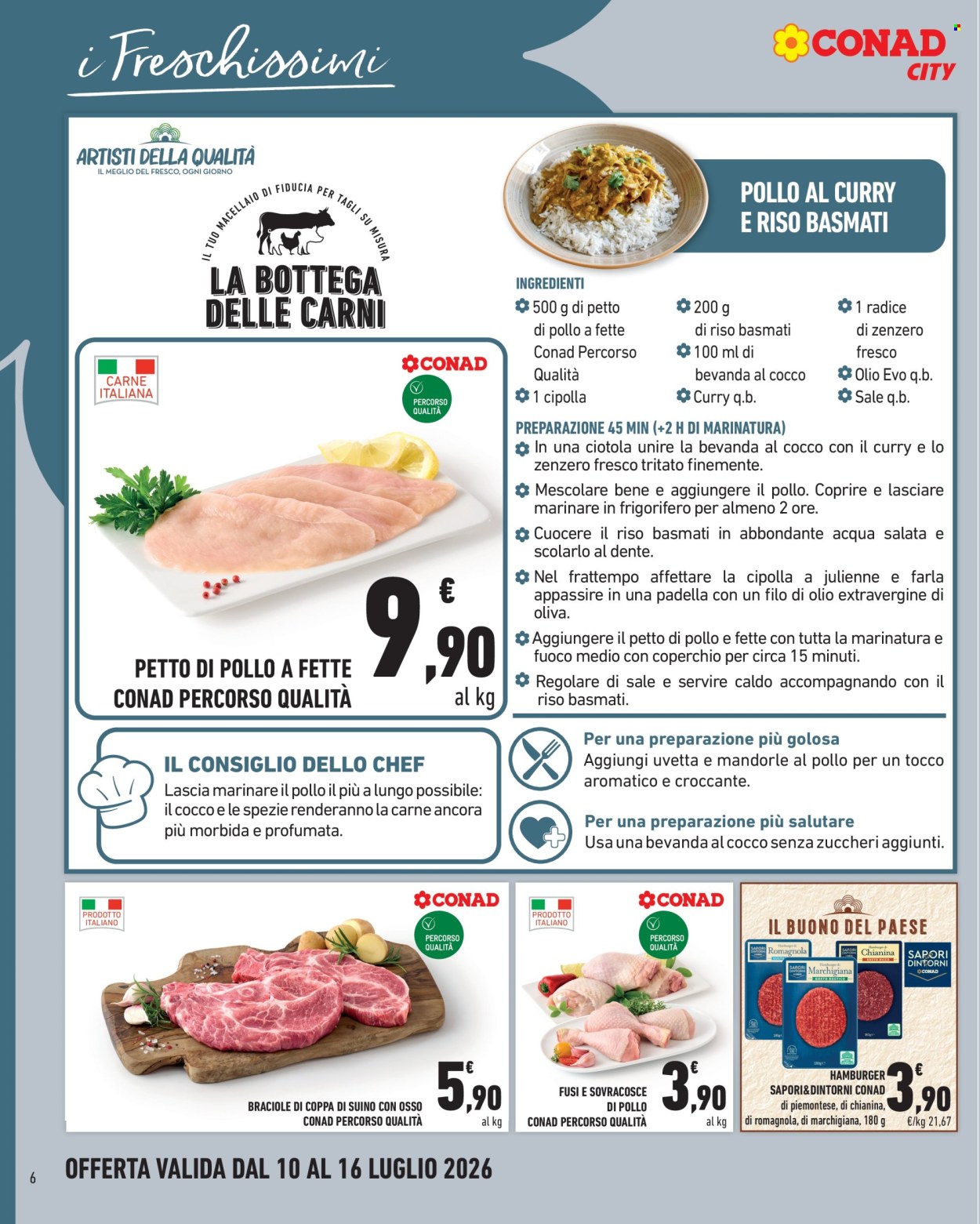 Volantino Conad City - 10/7/2026 - 16/7/2026. Pagina 6