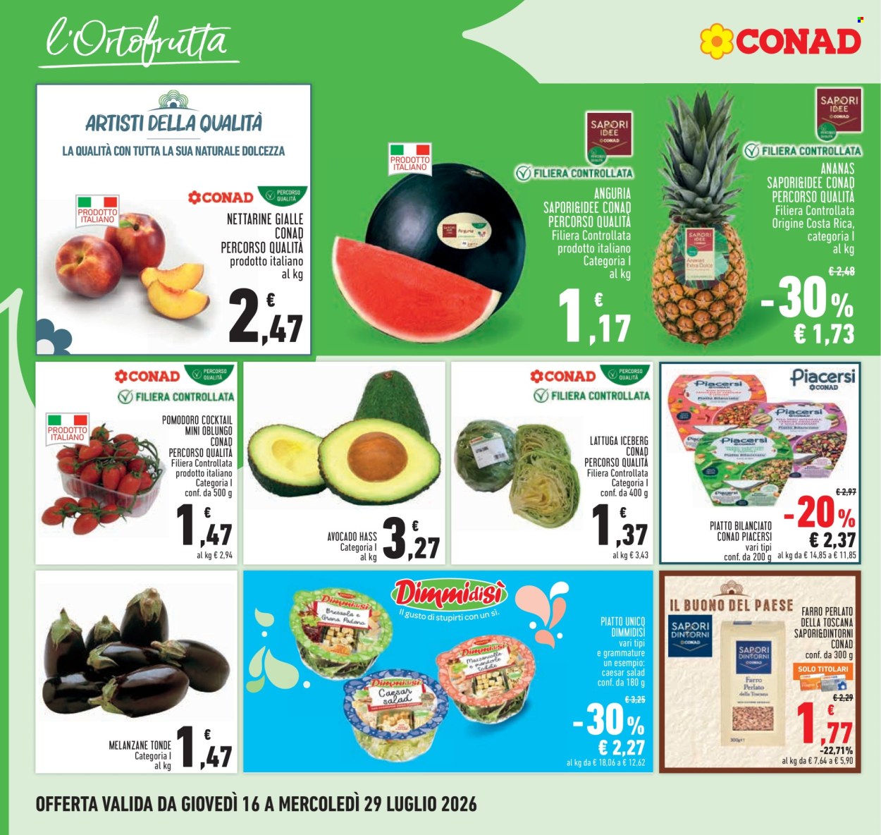 Volantino Conad - 16/7/2026 - 29/7/2026. Pagina 10