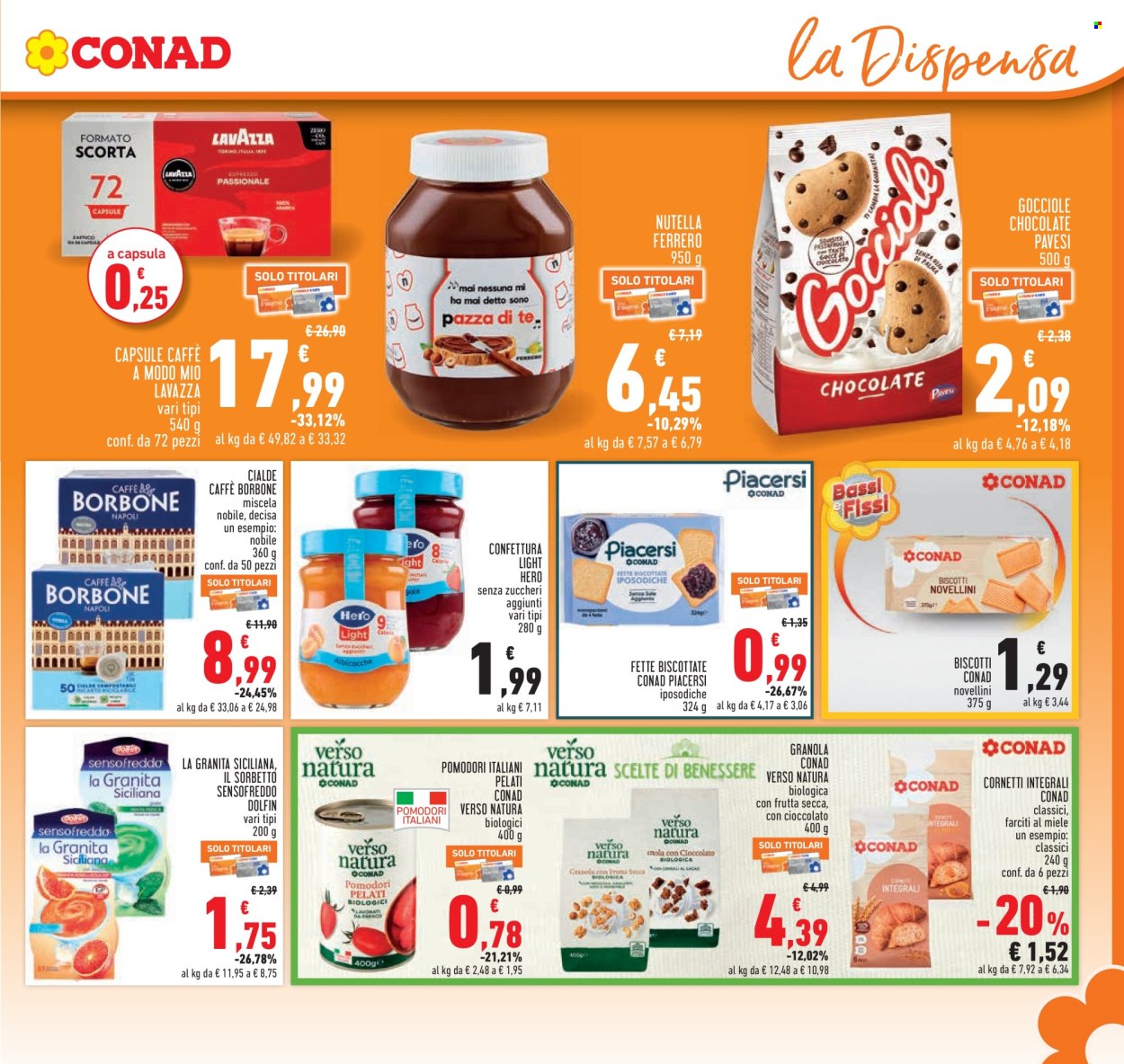 Volantino Conad - 16/7/2026 - 29/7/2026. Pagina 19