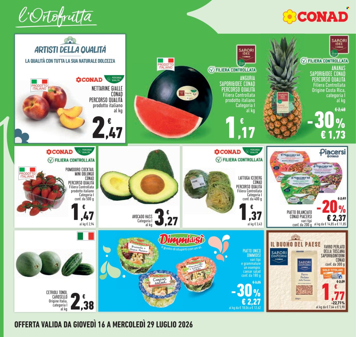 Volantino Conad - 16/7/2026 - 29/7/2026. Pagina 10