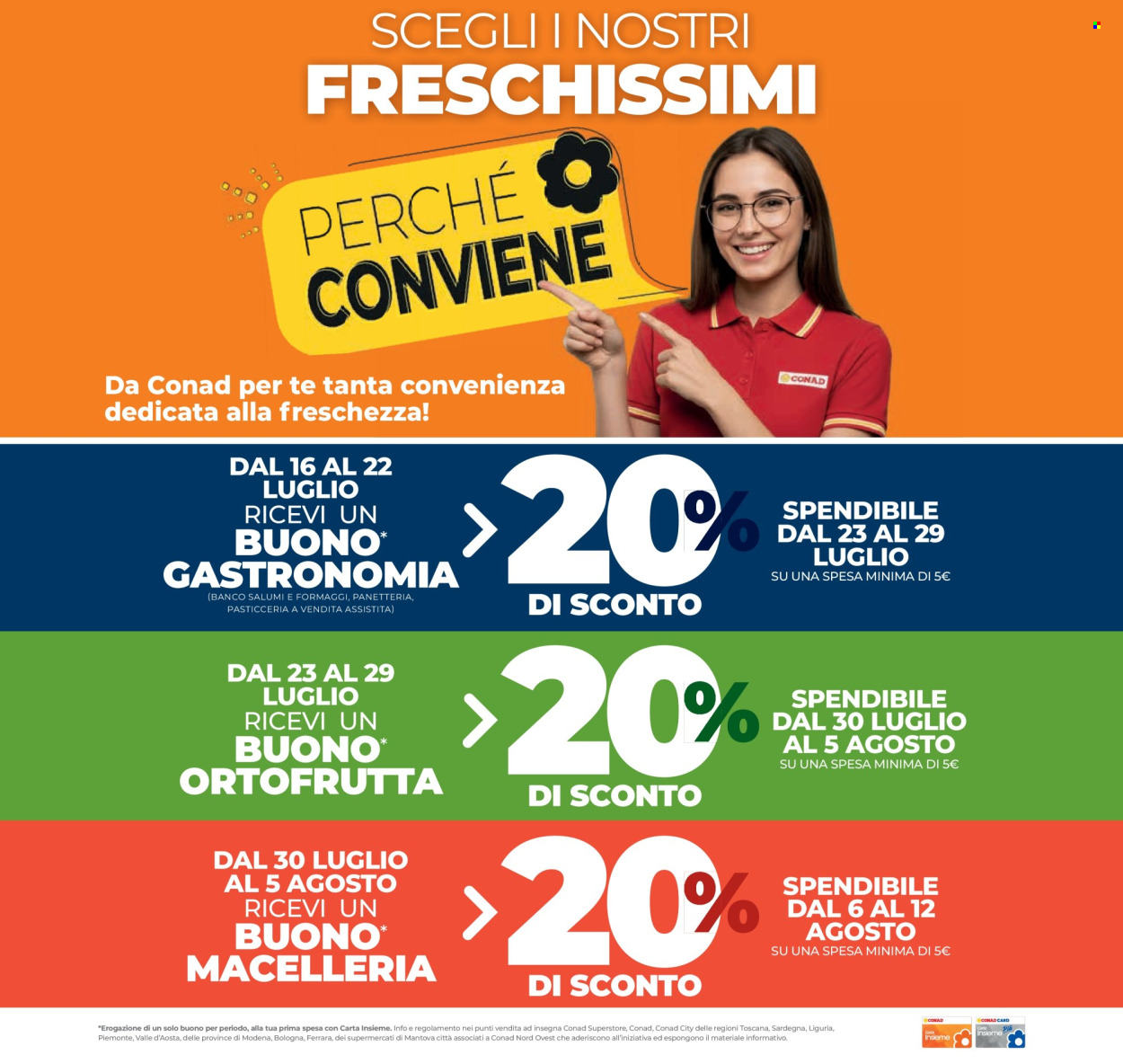Volantino Conad - 16/7/2026 - 29/7/2026. Pagina 14