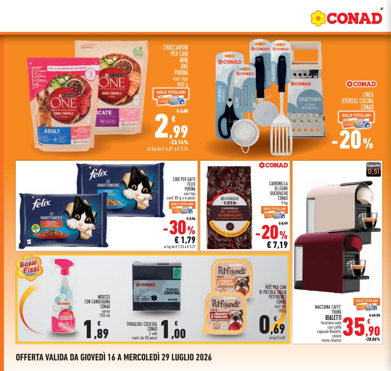 Volantino Conad - 16/7/2026 - 29/7/2026. Pagina 22