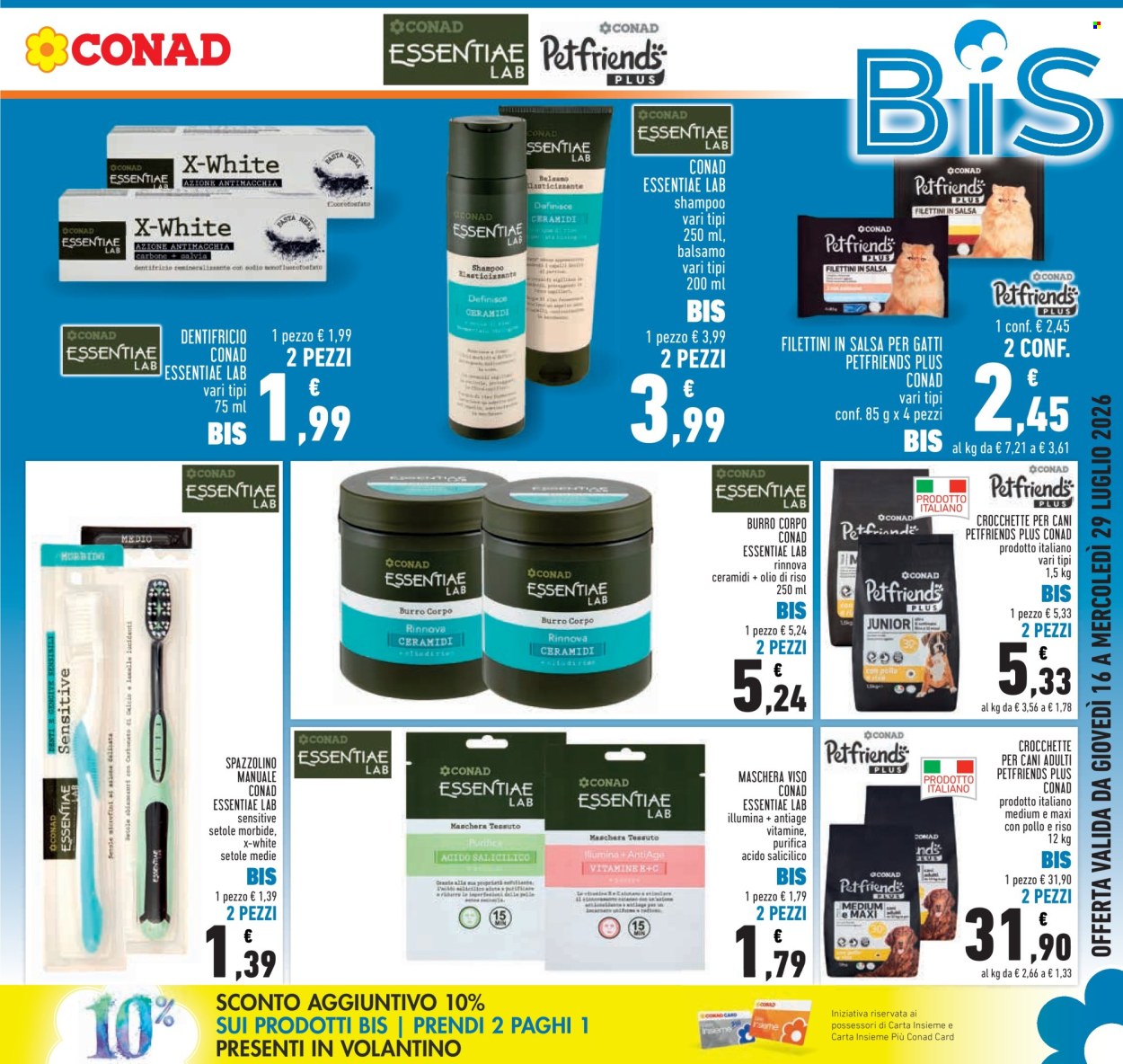 Volantino Conad - 16/7/2026 - 29/7/2026. Pagina 9