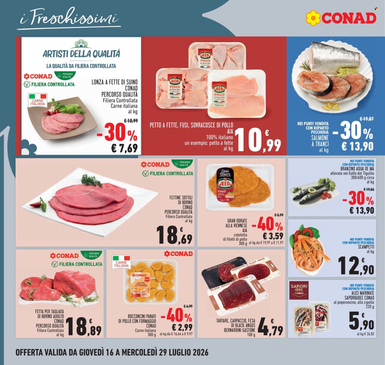 Volantino Conad - 16/7/2026 - 29/7/2026. Pagina 14