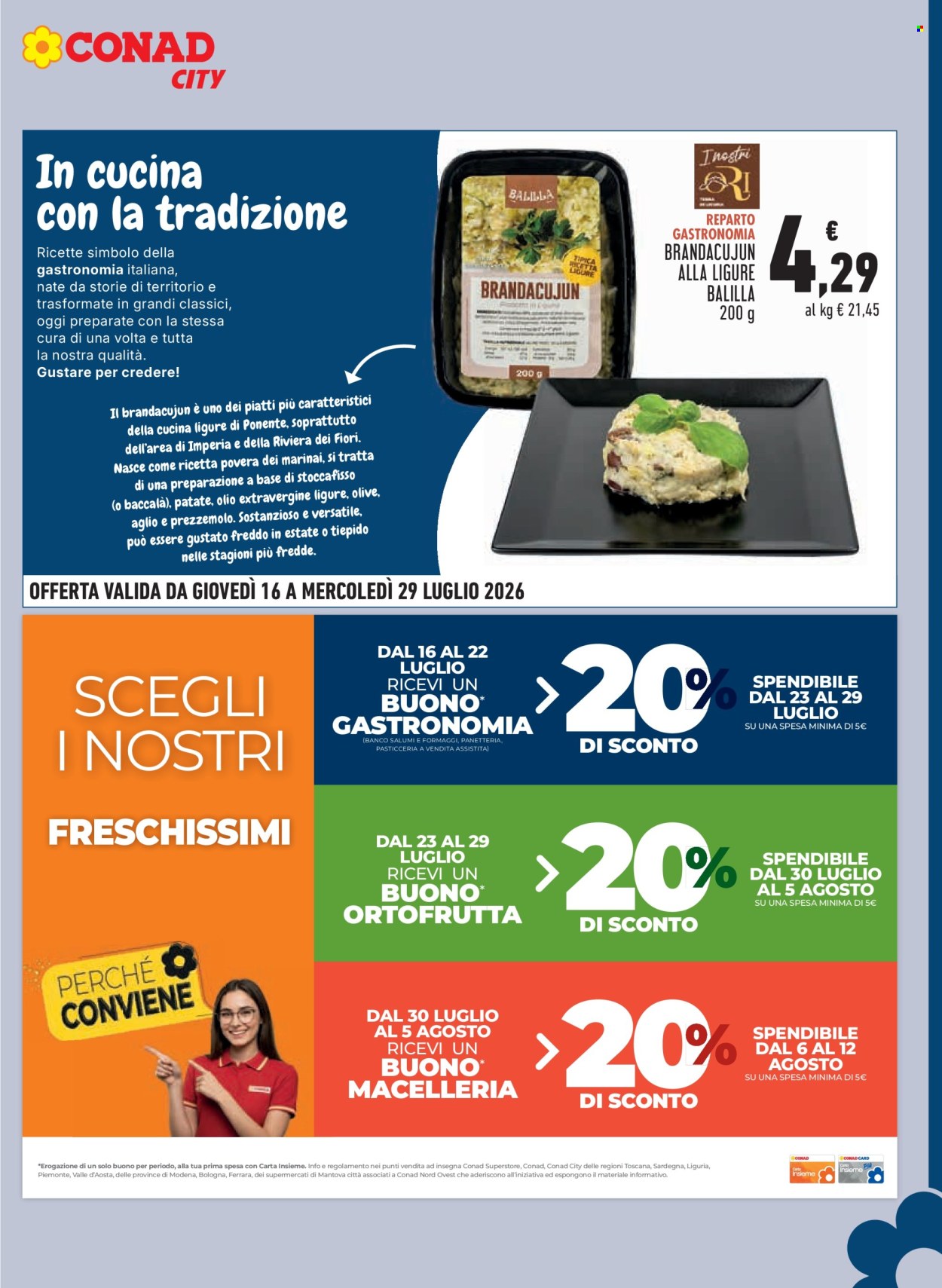 Volantino Conad - 16/7/2026 - 29/7/2026. Pagina 7