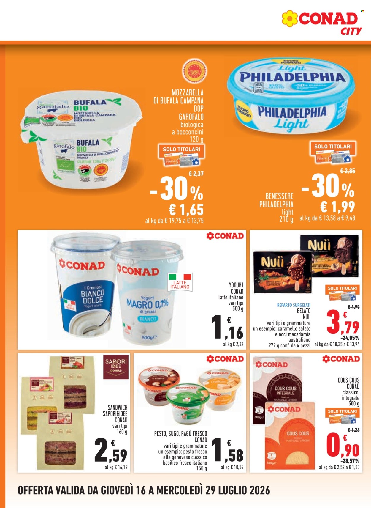 Volantino Conad - 16/7/2026 - 29/7/2026. Pagina 10