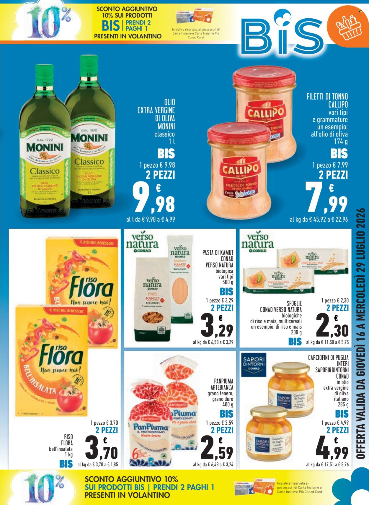 Volantino Conad - 16/7/2026 - 29/7/2026. Pagina 3