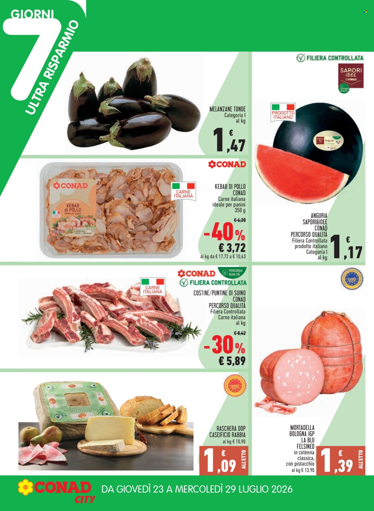 Volantino Conad - 16/7/2026 - 29/7/2026. Pagina 18