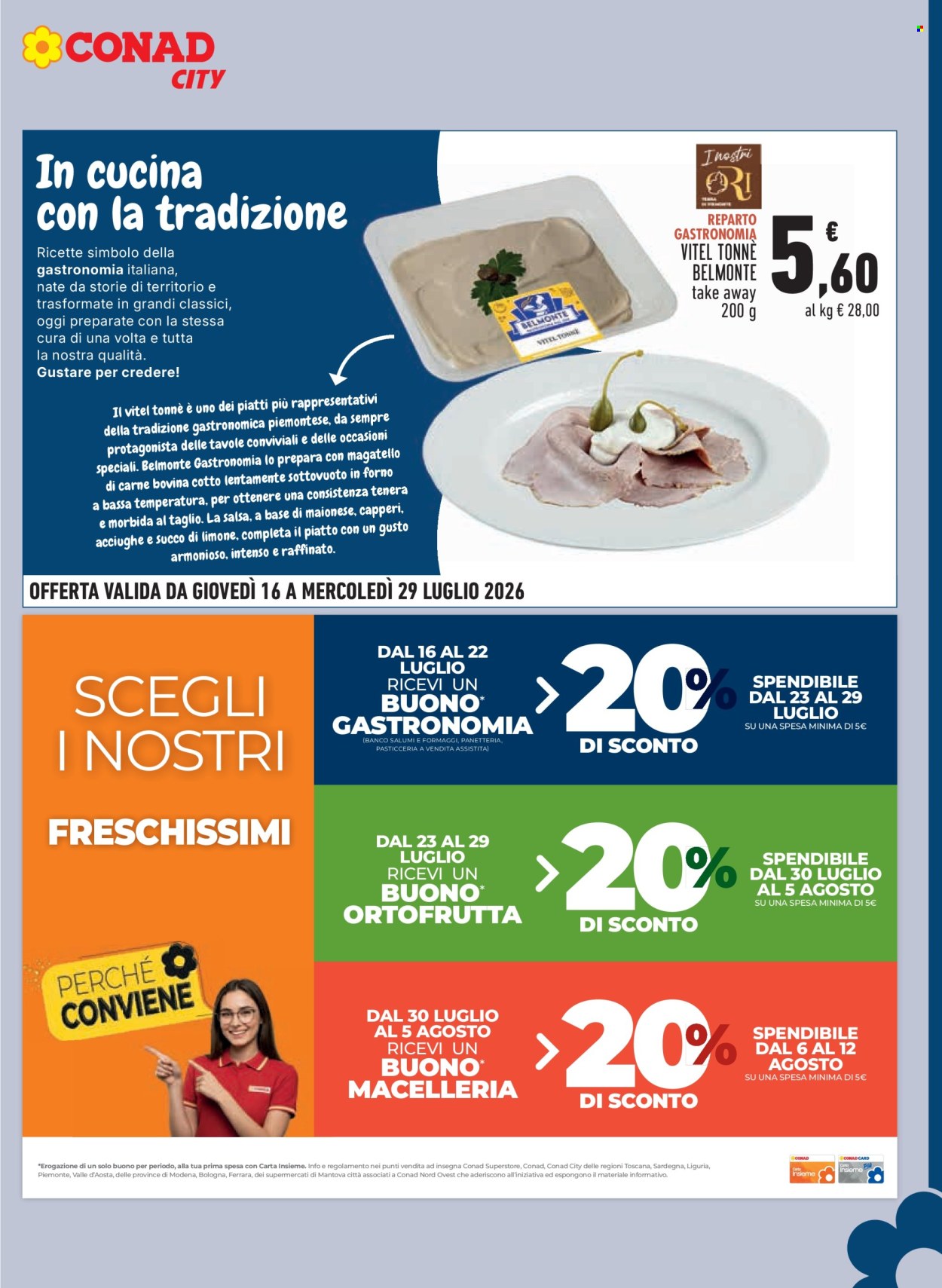 Volantino Conad - 16/7/2026 - 29/7/2026. Pagina 7