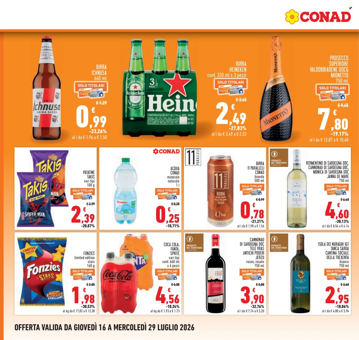 Volantino Conad - 16/7/2026 - 29/7/2026. Pagina 20