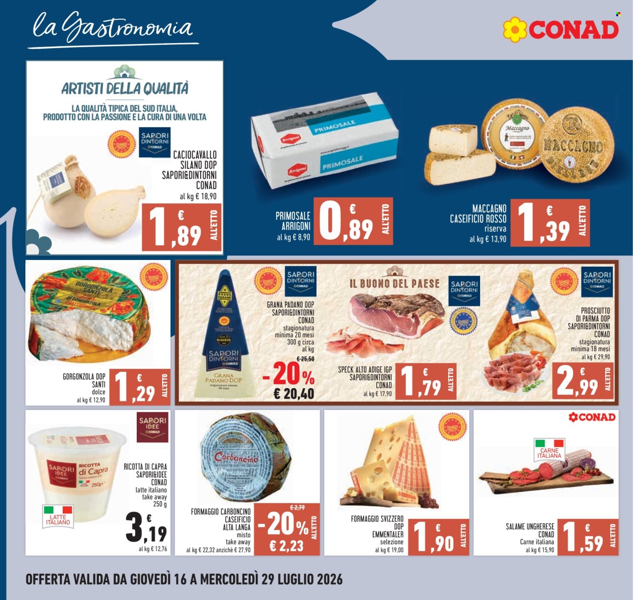 Volantino Conad - 16/7/2026 - 29/7/2026. Pagina 10