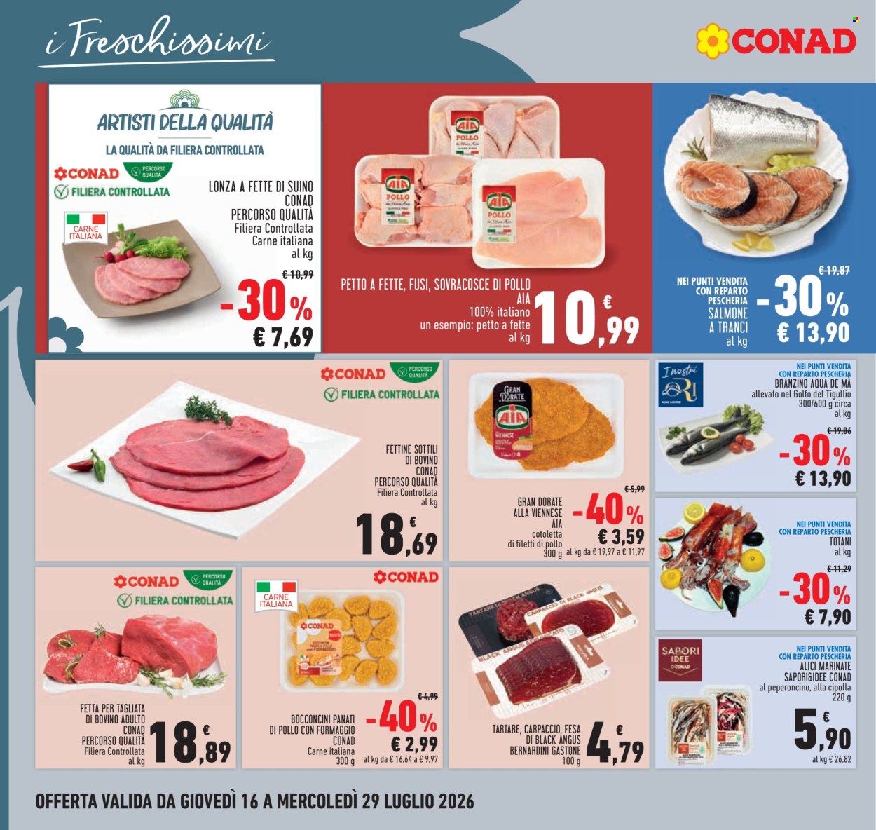 Volantino Conad - 16/7/2026 - 29/7/2026. Pagina 14
