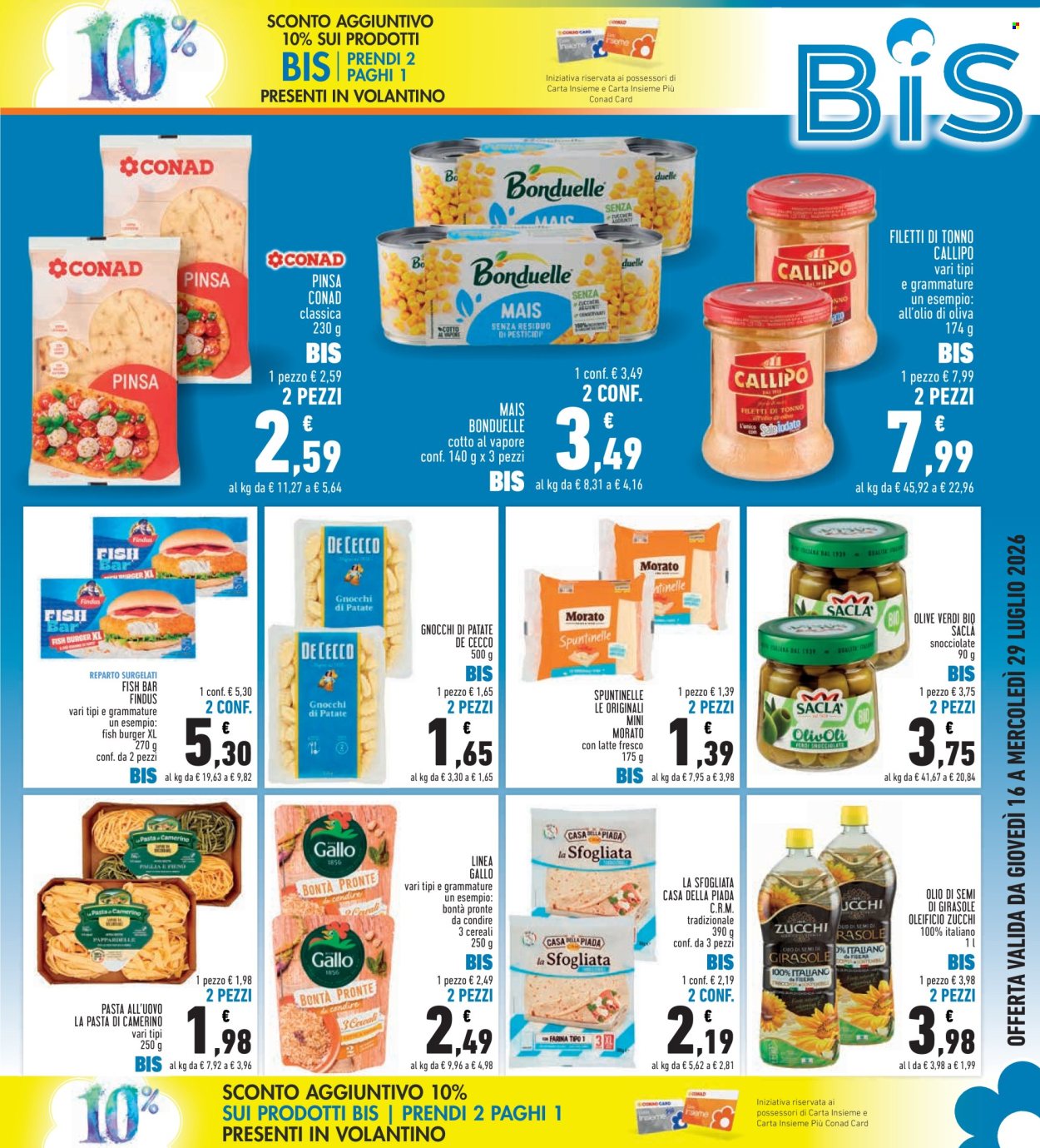 Volantino Conad - 16/7/2026 - 29/7/2026. Pagina 3