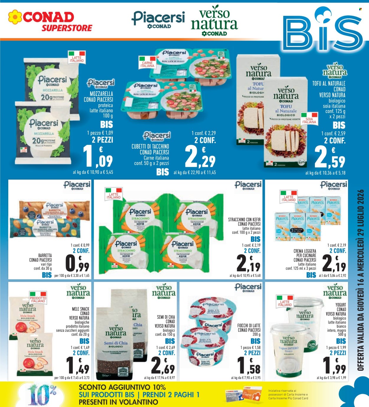 Volantino Conad - 16/7/2026 - 29/7/2026. Pagina 7