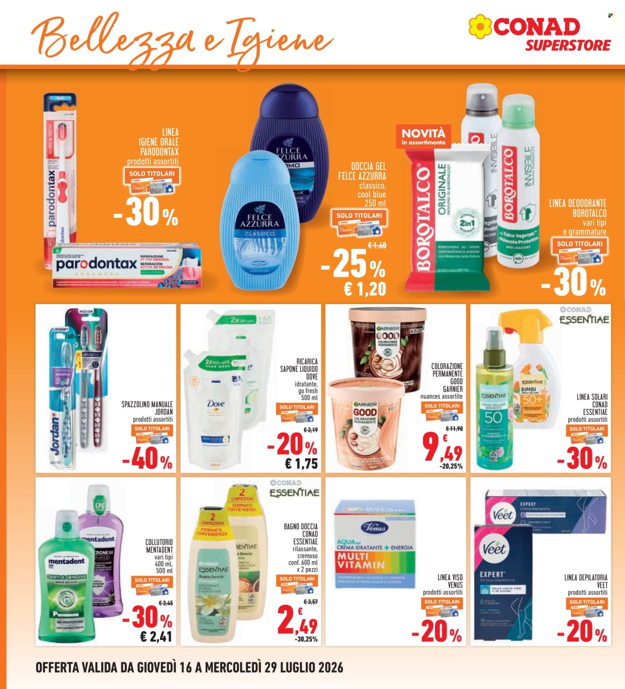 Volantino Conad - 16/7/2026 - 29/7/2026. Pagina 24