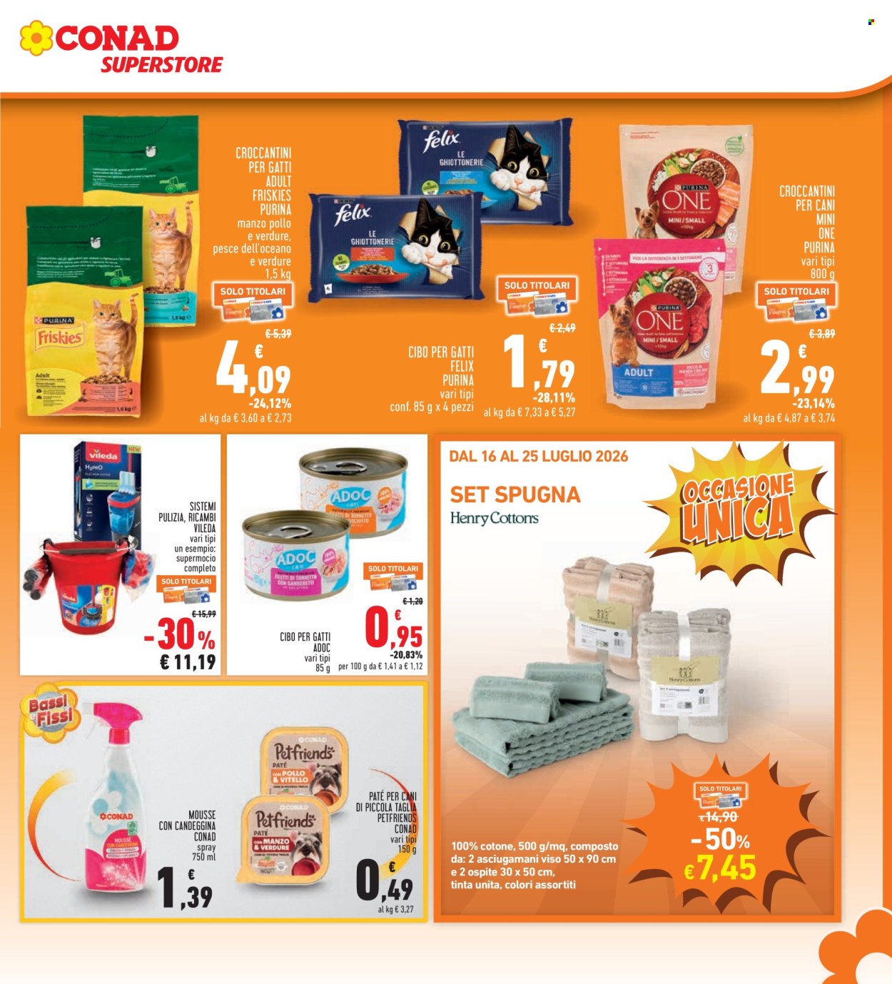 Volantino Conad - 16/7/2026 - 29/7/2026. Pagina 27