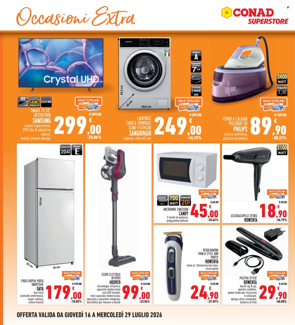 Volantino Conad - 16/7/2026 - 29/7/2026. Pagina 28