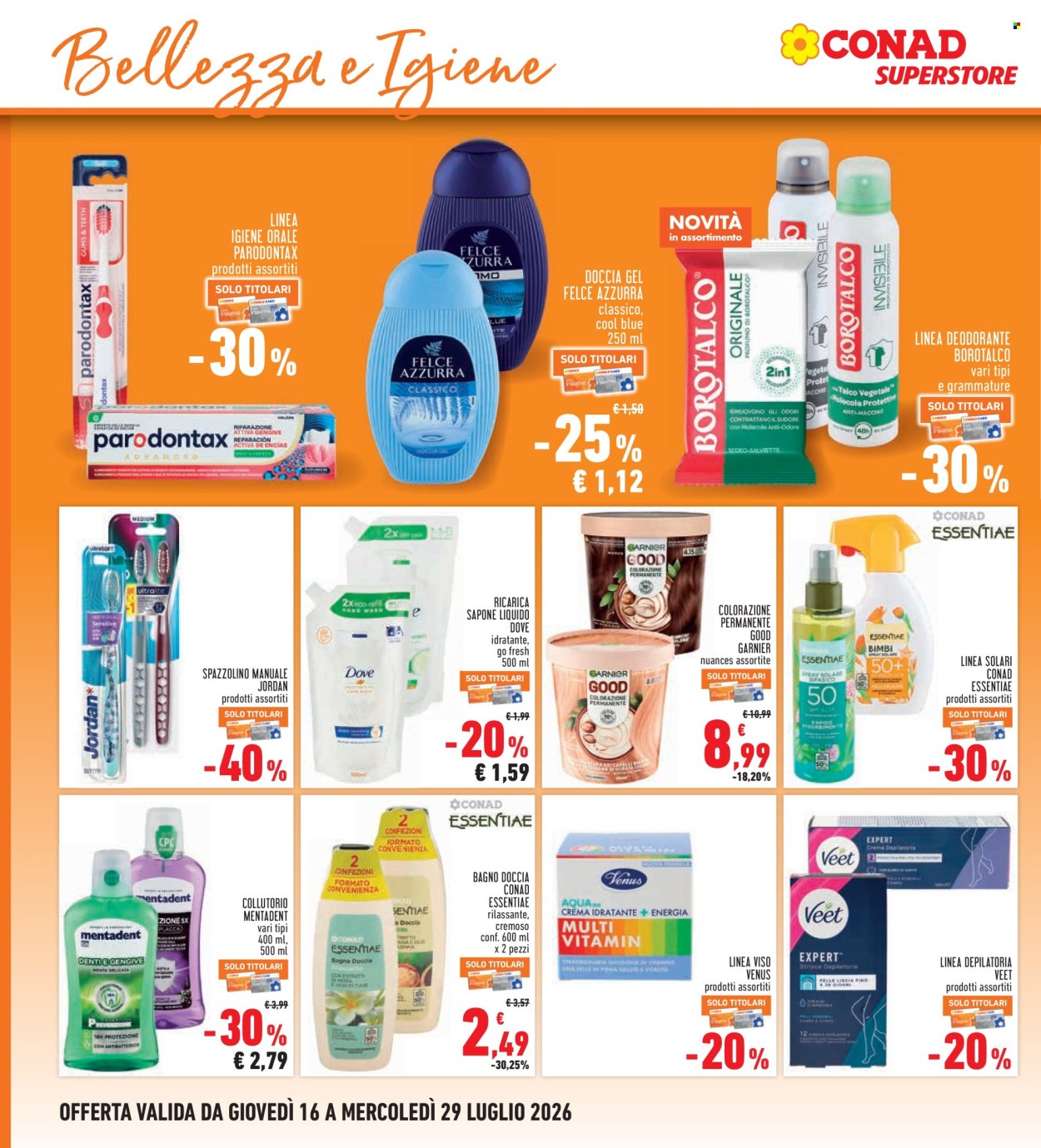 Volantino Conad - 16/7/2026 - 29/7/2026. Pagina 24