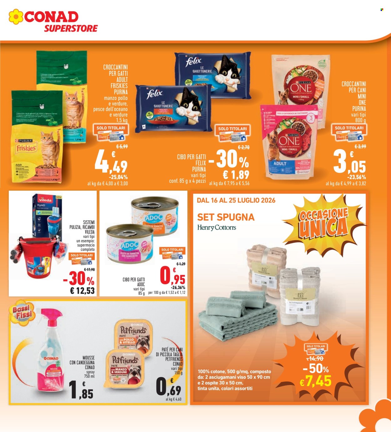 Volantino Conad - 16/7/2026 - 29/7/2026. Pagina 27