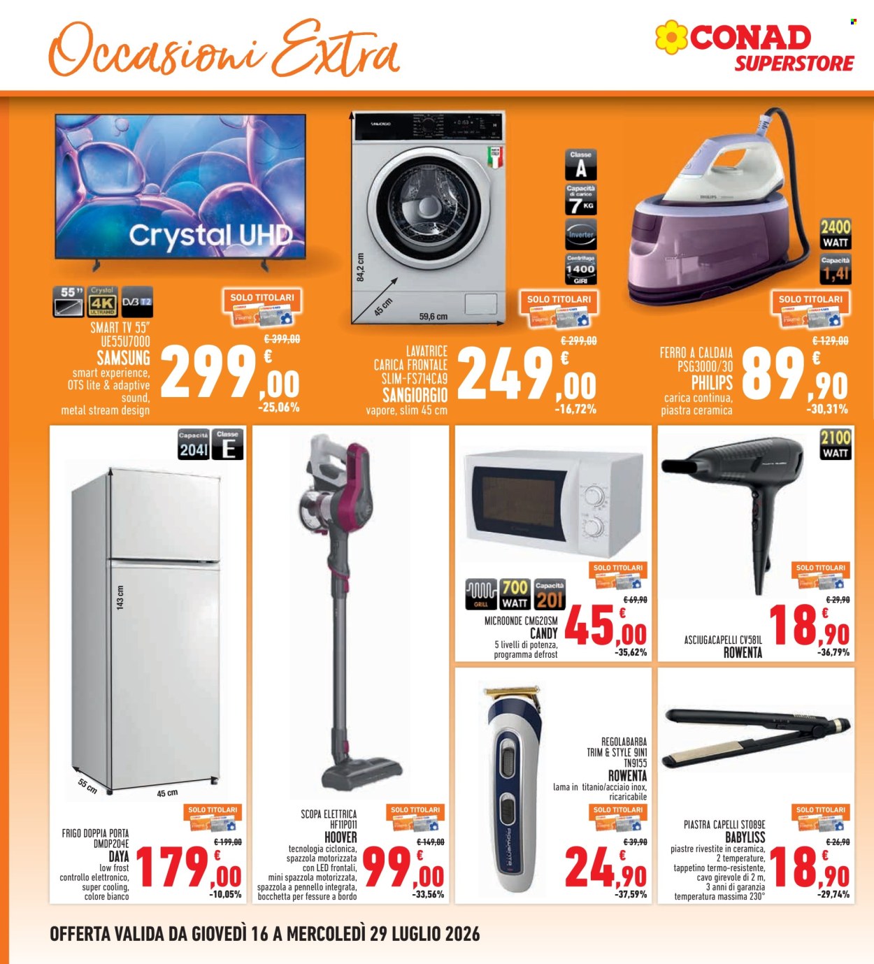 Volantino Conad - 16/7/2026 - 29/7/2026. Pagina 28