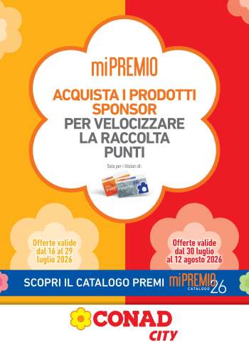 Volantino Conad - 16/7/2026 - 12/8/2026.