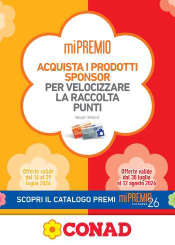 Volantino Conad - 16/7/2026 - 12/8/2026.