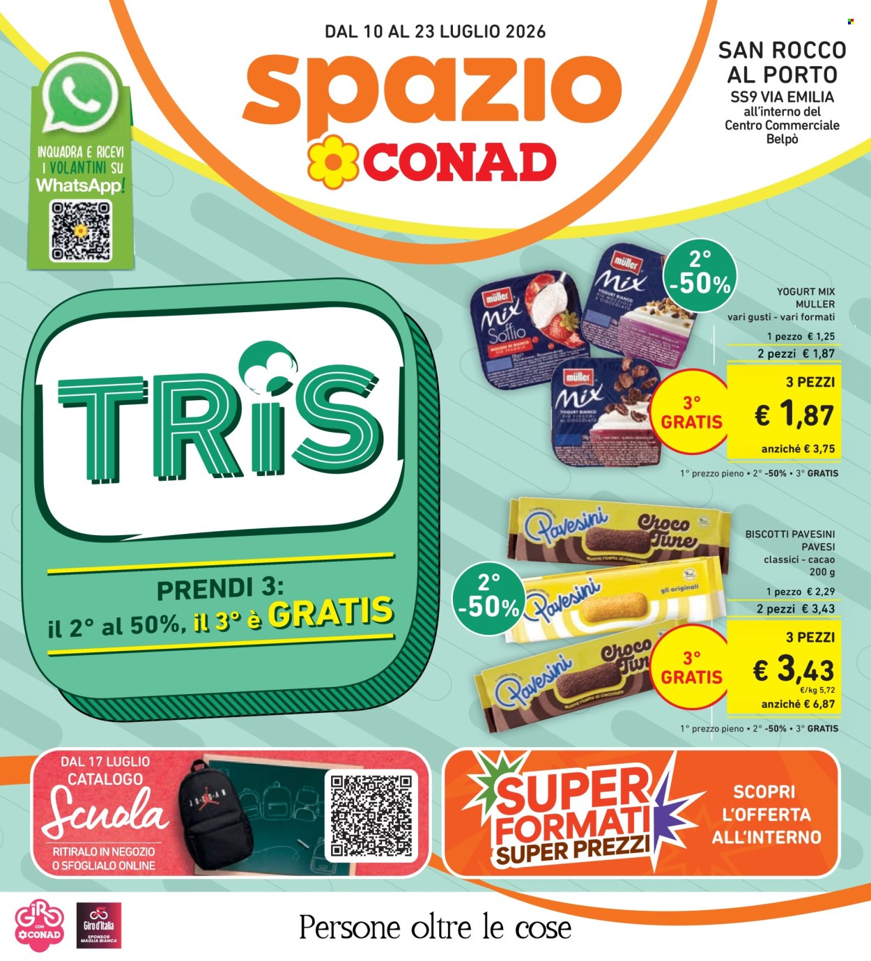 Volantino Spazio Conad - 10/7/2026 - 23/7/2026. Pagina 1