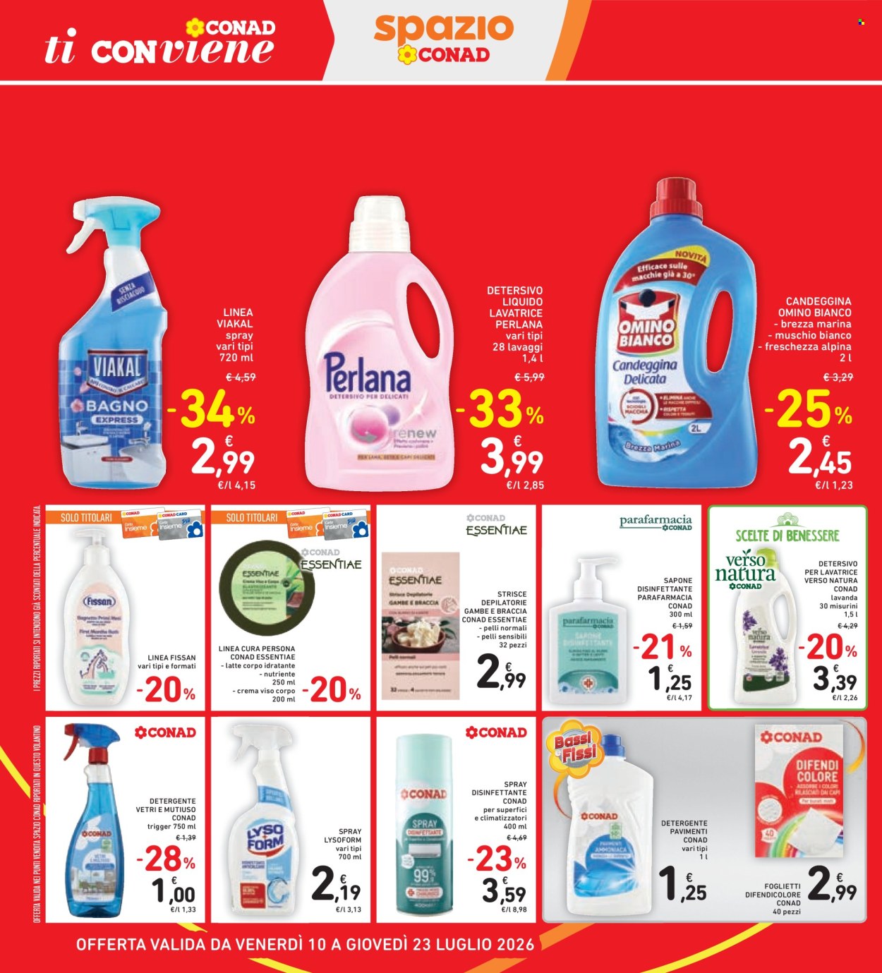 Volantino Spazio Conad - 10/7/2026 - 23/7/2026. Pagina 36