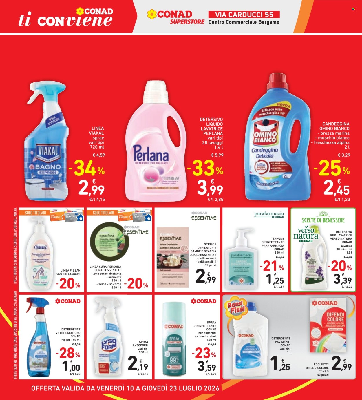 Volantino Conad Superstore - 10/7/2026 - 23/7/2026. Pagina 36