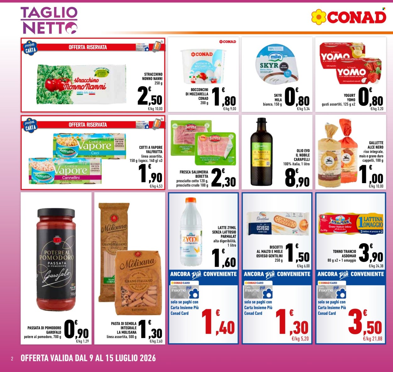 Volantino Conad - 9/7/2026 - 15/7/2026. Pagina 2