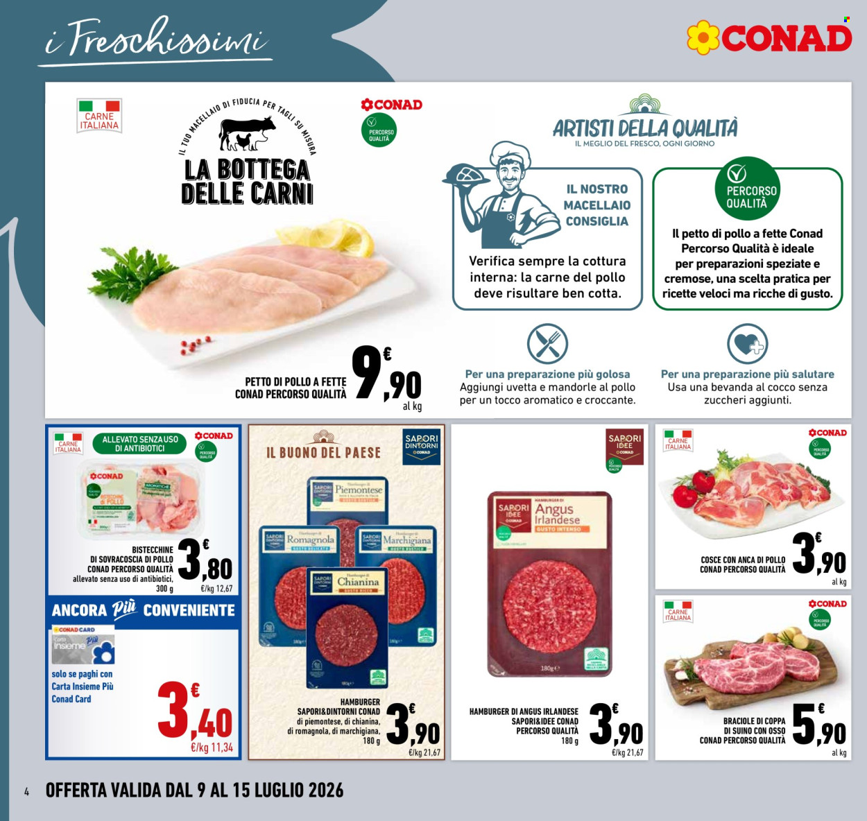 Volantino Conad - 9/7/2026 - 15/7/2026. Pagina 4