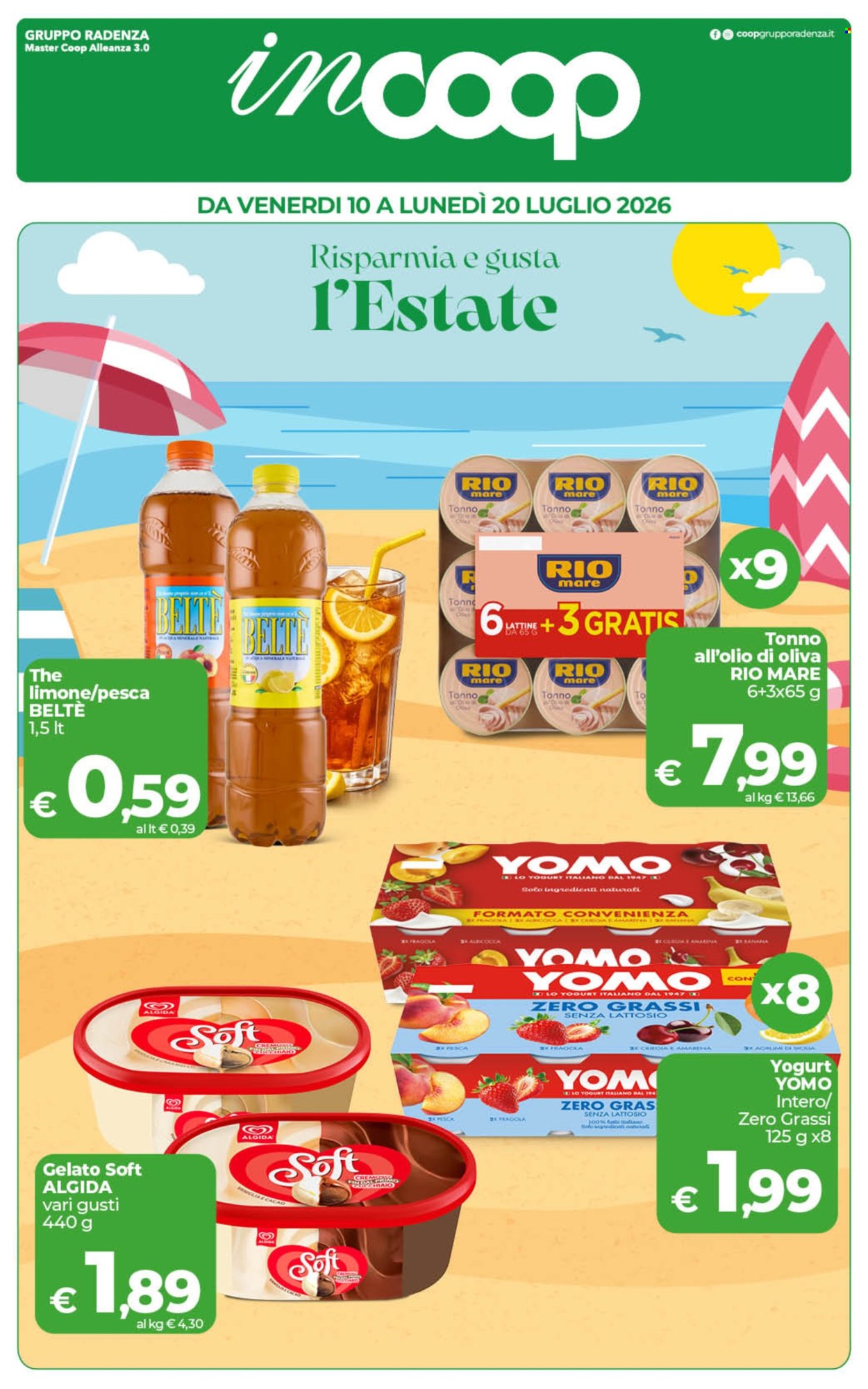 Volantino Coop - 10/7/2026 - 20/7/2026. Pagina 1