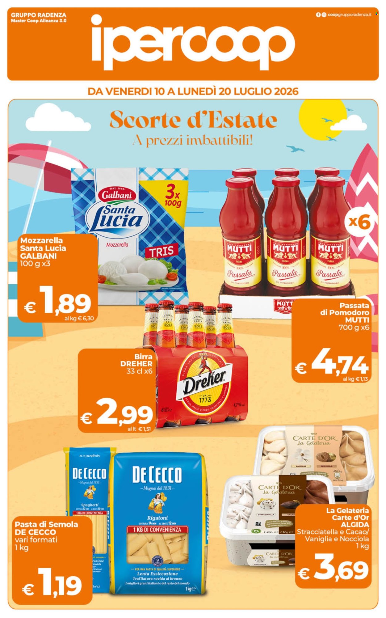 Volantino Coop - 10/7/2026 - 20/7/2026. Pagina 1