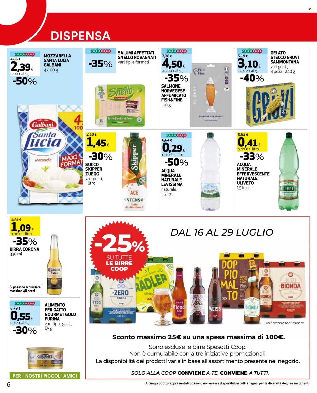 Volantino Coop - 9/7/2026 - 22/7/2026. Pagina 6