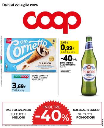 Volantino Coop - 9/7/2026 - 22/7/2026.
